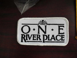 Embroidered Patch One River Place LOOK - £11.13 GBP