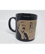 KCTS TV Rumpole Of The Bailey Black Mug Staffordshire England Coffee Kil... - $19.99