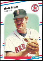 1988 Fleer #345 Wade Boggs Boston Red Sox - £1.01 GBP