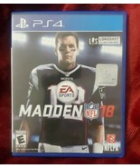 PLAYSTATION 4 (PS4) EA SPORTS MADDEN 18 NFL - £4.73 GBP