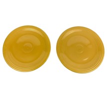 VTG Set of 2 Yellow Fiestaware 12&quot; Serving Dish Platter MCM 1960s Fiesta... - $32.39