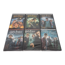 Lot of 6 Harry Potter DVD Movies 1 thru 6 Widescreen - £17.85 GBP