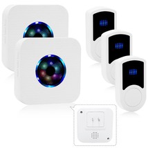 Wireless Doorbell, Waterproof Classroom Doorbell Chime For Home/Office/Business  - £36.37 GBP