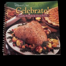 The Pampered Chef Celebrate Spiral-bound Cookbook Illustrated Full Color 2001 - £3.90 GBP