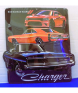 NEW Dodge Charger Metal Embossed Sign Vintage Style Man Cave Open Road S... - €23,88 EUR