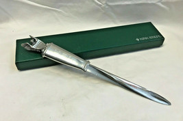 Kirk Stieff Pewter/ Stainless Steel Eagle Handle Letter Opener In Box 9.... - £23.66 GBP