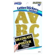 ArtSkills 2&quot; Glitter Letter and Number Stickers for Posters, Crafts and - £10.32 GBP