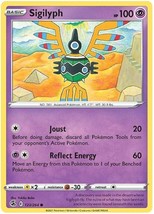 Sigilyph 123/264 Common Fusion Strike Pokemon Card - £3.95 GBP