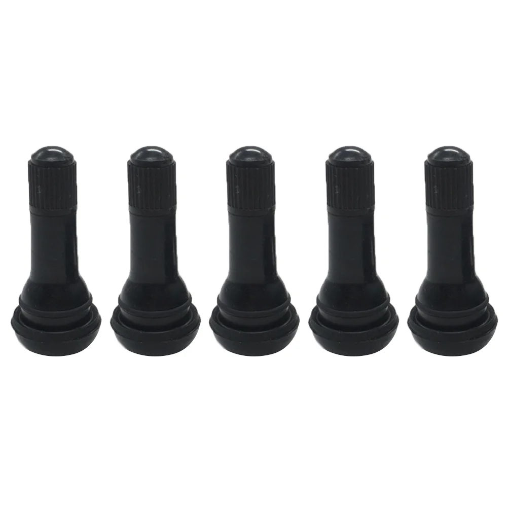 Tire Valve Stem Caps Set of 20 - Universal Rubber Snap-in TR-413, Durable Auto - £14.18 GBP