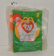 1998 McDonalds Happy Meal Toy Ty Teenie Beanie Babies #8 Scoop MIP - $9.85