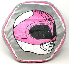 Mighty Morphin Power Rangers Pillow Pink Ranger Helmet Officially Licens... - £10.75 GBP