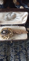 2 x Antique Vintage Victorian  BROOCHES - Beautiful pieces of History! - £70.43 GBP