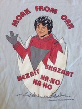 Vtg 1978 Mork From Ork Mindy Robin Williams Nan-No XS Small Ringer T-Shirt - £98.55 GBP