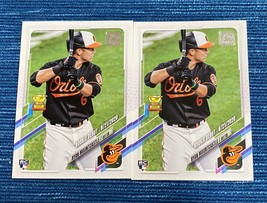 Pair 2021 Topps Update Series Rookie Debut #US265 Ryan Mountcastle (RC) Orioles - £0.74 GBP