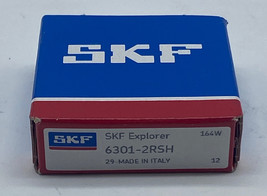 SKF 6301-2RSH Deep Grove Ball Bearing, Rubber Sealed, 12mm Bore  - $151.00 MXN