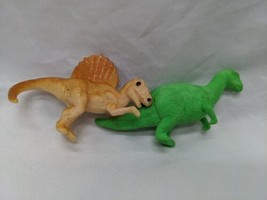 Set Of (2) Vintage Dinosaur Toys 2 1/2&quot; - £17.13 GBP