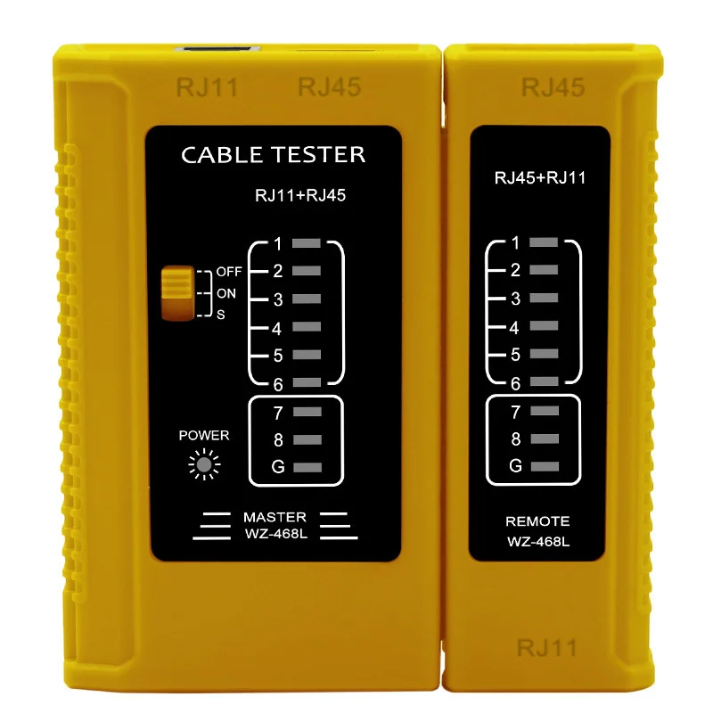 RJ45 RJ11 Cable Lan Tester Network Cable Tester LAN Cable  Pair Tester Network R - £137.02 GBP