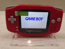 Refurbished Nintendo Gameboy Game Boy Advance Red Upgraded Backlit LCD - £135.85 GBP