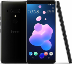 HTC U12+ 6gb 64gb Octa-Core 16mp Fingerprint 6.0&quot; Dual Sim Android LTE Black - £300.80 GBP