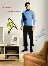 Star Trek Classic Doctor McCoy Photo Image Giant Wall Sticker Decal NEW SEALED - $14.50