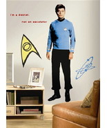 Star Trek Classic Doctor McCoy Photo Image Giant Wall Sticker Decal NEW ... - £11.37 GBP