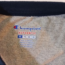 Champion Authentic Veteran Crisis Line Men’s Gray & Blue T-Shirt Size XL image 4