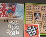 Vintage 1986 Go To The Head Of The Class Board Game Deluxe Edition Complete - $24.74