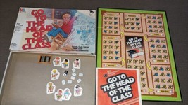 Vintage 1986 Go To The Head Of The Class Board Game Deluxe Edition Complete - $24.74