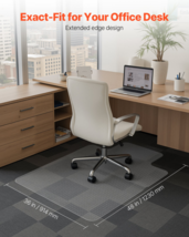 VEVOR Chair Mat With Lip 36 X 48 Inch For Low Pile Carpet Non Slip - $55.54