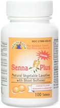 Gericare Senna Plus Natural Vegetable Laxative with Stool Softener, Docusate Sod - £15.17 GBP