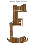 2008 Formula 310SS Swim Step Platform Cockpit Mat Boat EVA Foam Teak Floor Pad - $899.00