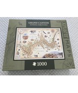 Unopened 1000 Piece Jigsaw Puzzle &quot;Grand Canyon&quot; Xplorer Map by Chris Ro... - $27.16 CAD