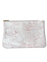 Ipsy Pink Roses Zippered Bag w Charm Cosmetics Makeup Pouch Valentine&#39;s Day - $118.87 MXN