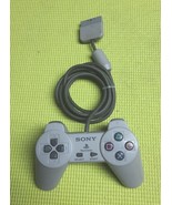 Sony PlayStation PS1 Wired Controller Gray SCPH-1080 Tested Working Orig... - $271.12 MXN