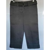 Ann Taylor LOFT Women Black Pants Cropped Capri Pants  8 - $19.75