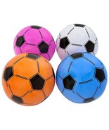 2 INFLATABLE asst  COLORS SOCCER BALL 12 in sports ball inflate blowup t... - $125.66 MXN
