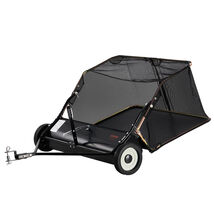 VEVOR 42-inch Lawn Sweeper Tow Behind, 12 cu.ft. Large Pull Behind Grass... - $203.90