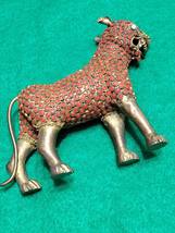 Asian/Brass/Coral/Cat - $40.00