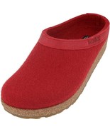 HAFLINGER GZL Grizzly Torben Rubin RED Arch Support Slipper EU 42 - £63.11 GBP