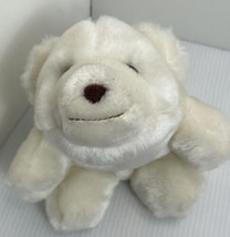7 inch GUND 1980 Vintage SNUFFLES White Polar Bear Stuffed Animal Plush Lovey - £8.84 GBP