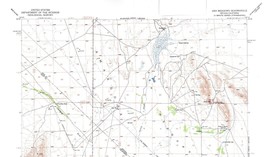 Ash Meadows Quadrangle Nevada-California 1952 Topo Map Vintage USGS 15 Minute - £13.29 GBP