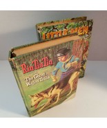 Vintage Lot Of 2 Hardcover Whitman Books Little Men &amp; Rin Tin Tin 1955 - £19.24 GBP