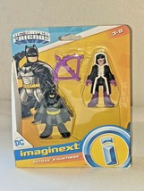 Imaginext DC Batman & Huntress DC Super Friends 3" Figurine - $14.50