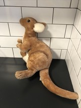 12&quot; Dakin 1975 Kangaroo Mom Baby Joey Plush Stuffed Animal Vintage - £11.76 GBP