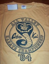 1984 Karate Kid Cobra Kai Karate T-Shirt Small New - £15.56 GBP