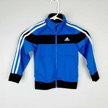 Adidas Boys Athletic Jacket Size 4 Blue K20 - £6.74 GBP