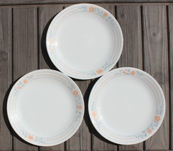 Set of 7 Corelle Corning APRICOT GROVE Dinner Plates 10 1/4&quot; - £31.44 GBP