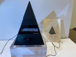 Collectible Old Radio Pyramid AM/FM Vintage Transistor Unique Triangle Shaped - $99.00