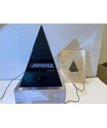 Collectible Old Radio Pyramid AM/FM VINTAGE TRANSISTOR Unique Triangle S... - £77.44 GBP