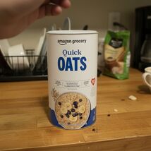 Quick Cook Oats, 18 oz Canister, Previously Happy Belly (Packaging May V... - $87.46 MXN